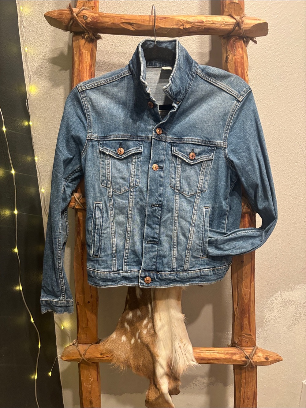 H&M Light Blue Denim Jean Jacket